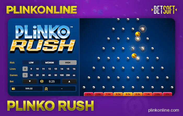 Try Plinko Rush in demo mode