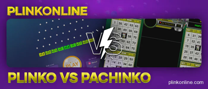 Comparison of pachinko and plinko games for gamblers from Australia