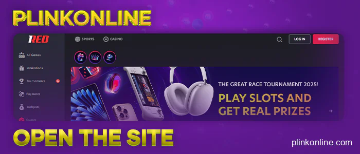 Open AUS online casino site for online plinko games