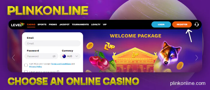 Decide on an online casino with in plinko online